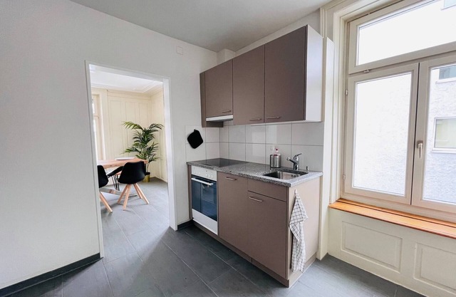 Beautiful, bright, large apartment with balcony smarttv