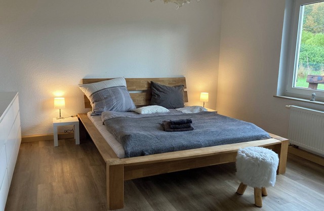Beautiful, bright two-room apartment with parking space
