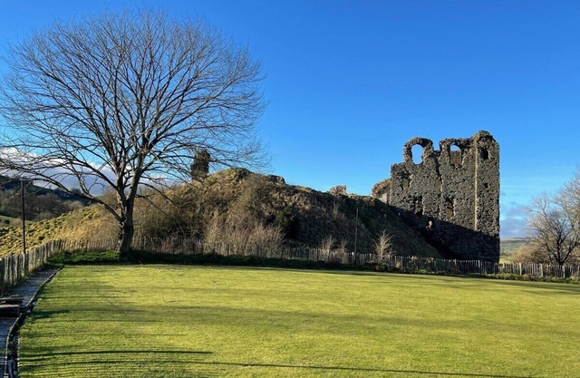 Beautiful Clun Castle View