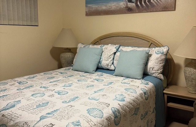 beautiful condo in beach with huge balcony.
