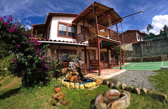 Beautiful country house near La Brizuela waterfall.