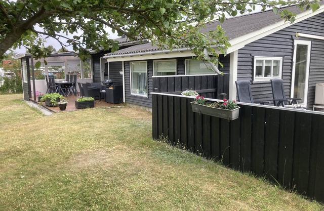 Beautiful family house near the fjord and forest with surfing opportunities