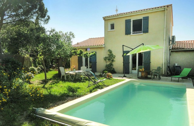 Beautiful home in Nissan Lez Enserune