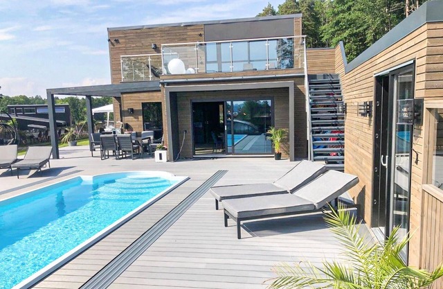 Beautiful home in Brevik with sauna