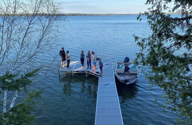 Beautiful home on Kabekona Lake near Walker, MN! Features 2 master suites!