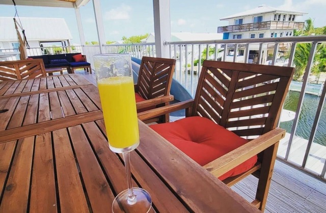 Beautiful House on Ramrod Key with boat slip and easy water access.