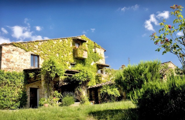 Beautiful historic 7-bedroom Villa on organic olive farm, pool & sunset views