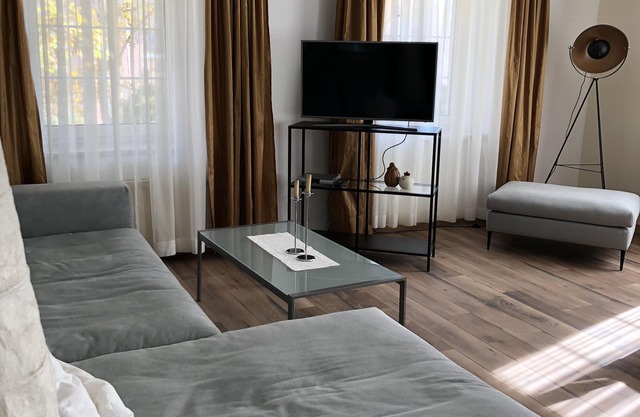 Beautiful large apartment right on the Swiss border