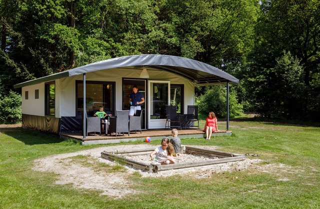Beautiful lodge in Appelscha with terrace