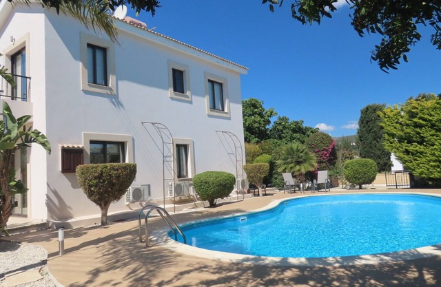 Beautiful modern villa with large private pool Secret Valley golf resort Paphos.