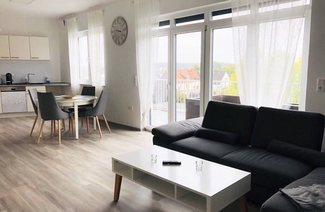 Beautiful new 2 room apartment with roof terrace