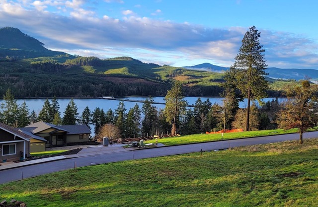 Beautiful new apartment overlooking Dexter Lake. A peaceful place to relax.