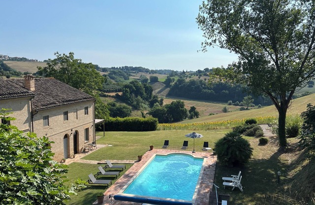 Beautiful restored villa with private pool, gardens and magnificent views