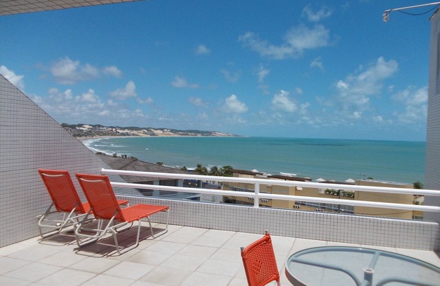 Beautiful sea view flat a few meters from Ponta Negra beach