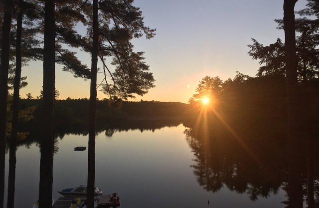 Beautiful Sebago Lake Camp On the Sebago Lake Basin With Dock