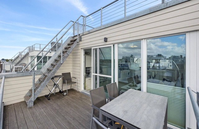 Beautiful ship in Olpenitz with sauna