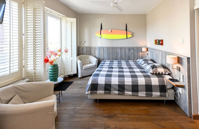 Beautiful studio with balcony and sea view