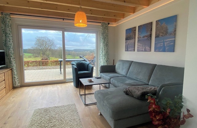 Beautiful Swedish house Fridhem with panoramic view and fully equipped kitchen