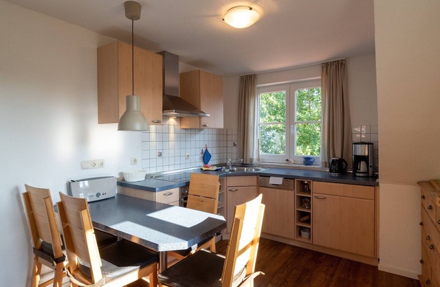 Beautiful top floor vacation apartment in the east of the island with garden use