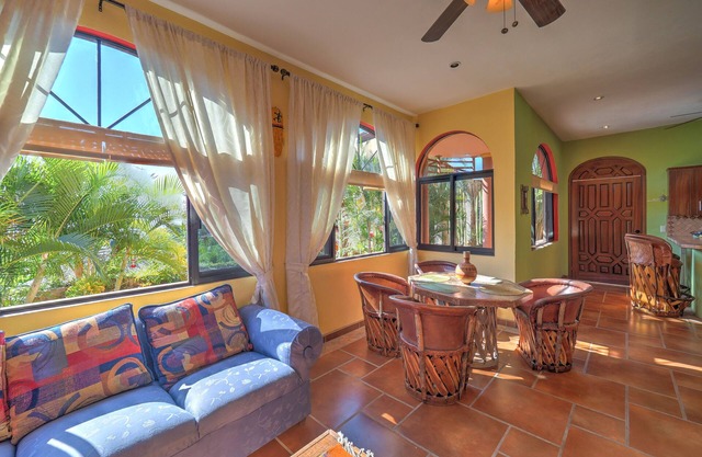 Beautiful View Garden Apartment. Views of Banderas Bay,Garden,Pool and Waterfall