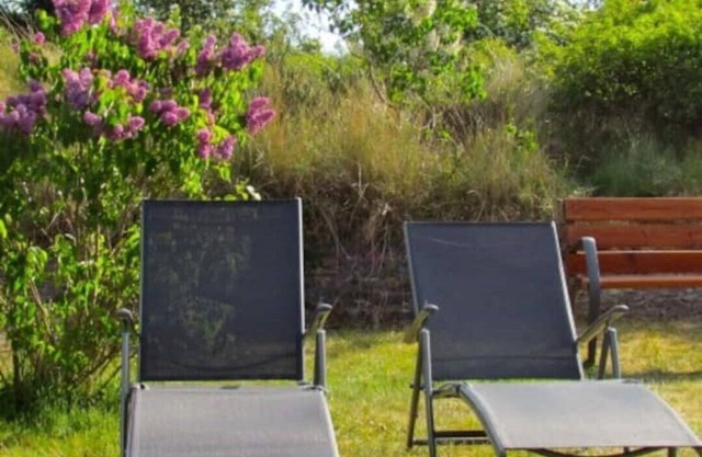 Beautiful vacation apartment with a view of the paddock