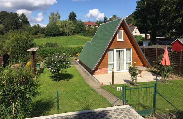 Beautiful vacation home "Finnhütte" with 2 terraces + WLAN