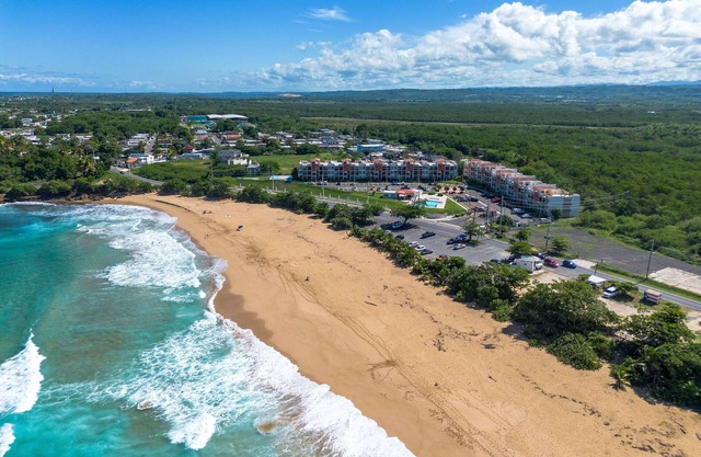 Beautiful view of the Atlantic Ocean in Penthouse.