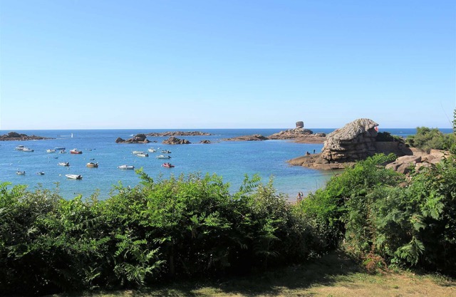 Beautiful Villa 4* with beautiful services and garden on the sea in TREGASTEL