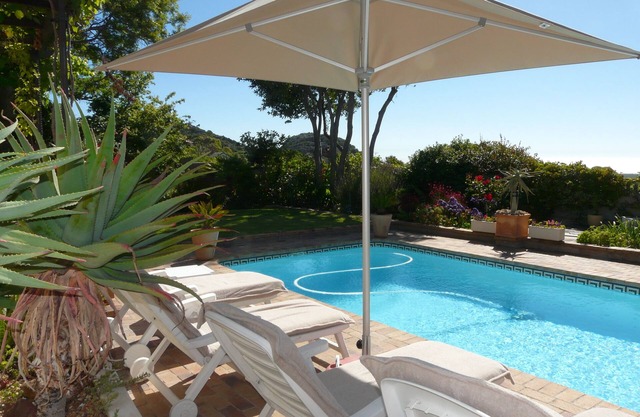 Beautiful villa with amazing sea view and heated private salt water pool.