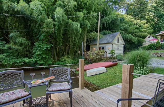 Beautiful Waterside Cabin (2), Great Location, View, 8 Min To Downtown, Biltmore