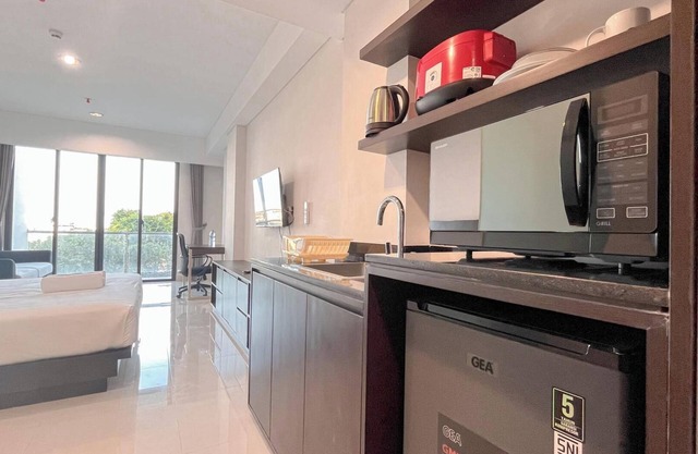 Beautifully Designed Studio (No Kitchen) Apartment At Skales Residence Nusa Dua Bali