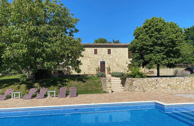 Beautifully restored at Villa Baroque the 13c Farmhouse and 13c converted Winery