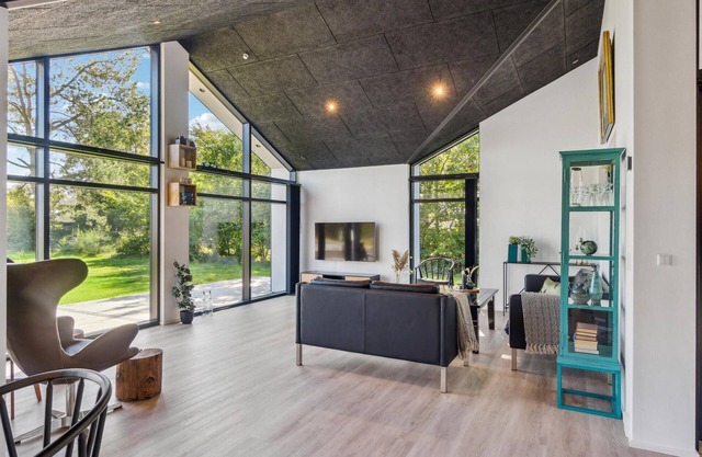 Beautifully situated house on a natural plot with magnificent fjord views.