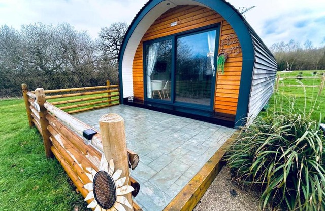 Beech Pod Cabin in beautiful surroundings Wrexham