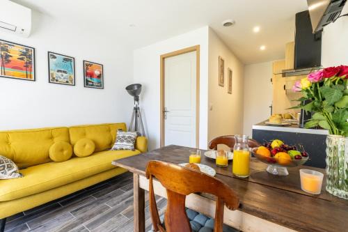 Bel appartement neuf avec jardin
