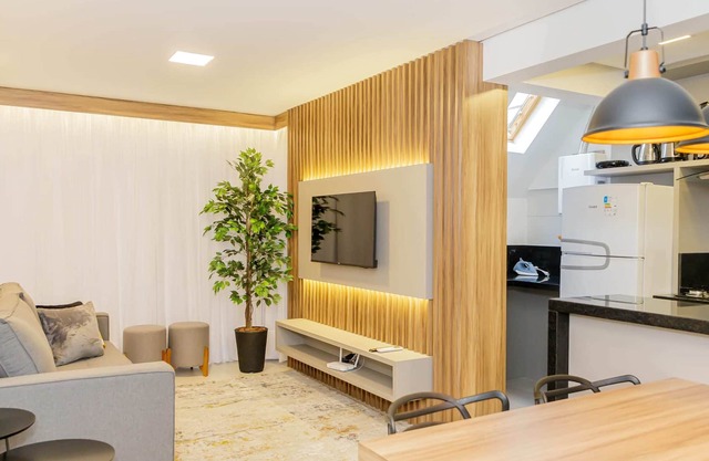 Belo apartamento no centro de Gramado