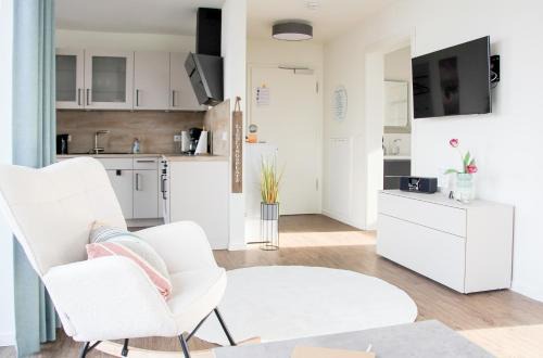BeltBlick 29 - Moderne und barrierefreie Ferienwohnung mit Dachterrasse und Meerblick