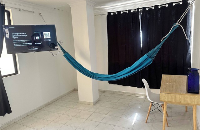 Best location Charming 2-bedroom apartment with WiFi, AC in peaceful Montería