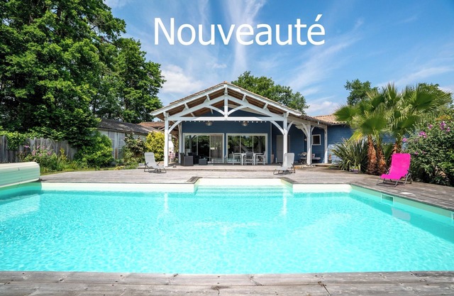 Between vineyards, lake and ocean 190 m² house with swimming pool ideal for families