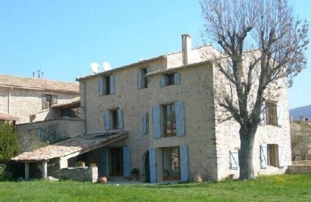 Big family house in a typical village in provence