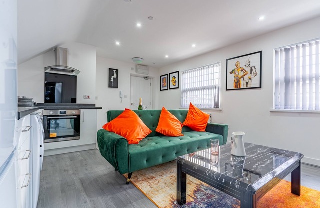 Birmingham Apt-sleeps 4-walk to City Centre-pets