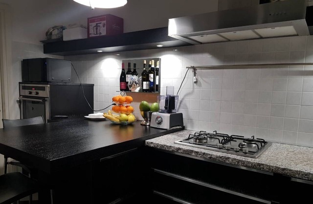 Black and White apartment
