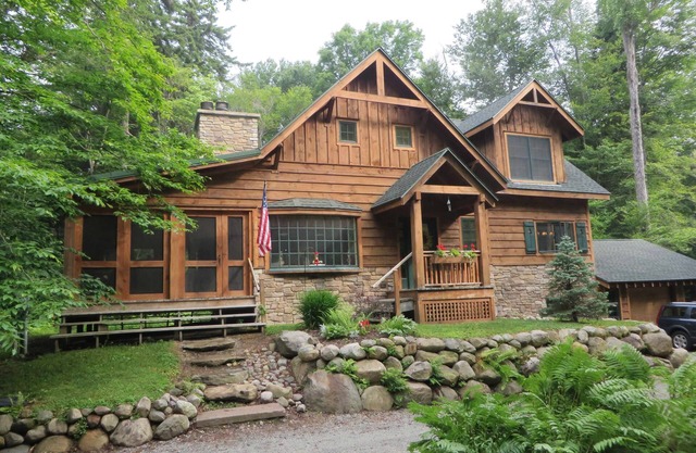 Black Bear Crossing Adirondack Cabin