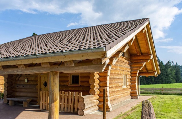 Blockhaus Almhütte Hofblick, 80qm, 3 Schlafzimmer, Max. 6 Personen