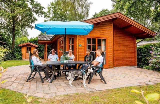 ✓ Blokhut at Landgoed de Scheleberg ✓ Holiday home for 5 persons ✓ Situated in Lunteren (Gelderland) ✓ Holiday park at the Veluwe ✓ Book directly at the park