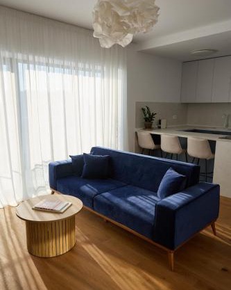 Blue I One Bedroom Apartment I One Cotroceni Park