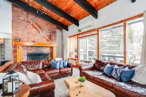 Blue Mtn Chalet with a Sauna, Sleeps 20