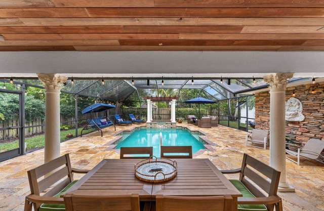 Blue Oasis! The Perfect Gateway w/Heated Pool!