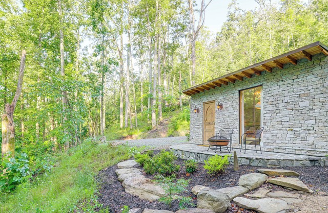 Blue Ridge Mtn Cottage w/Fire Pit in Weaverville