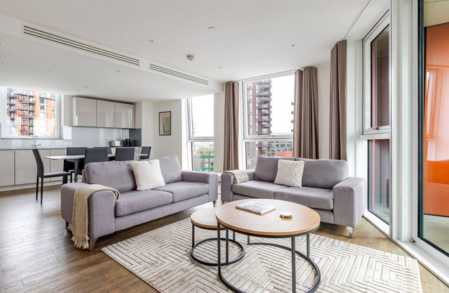 Blueground | Nine Elms, balcony, nr Battersea Park